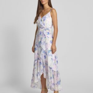 Kjole i Blomstret Print